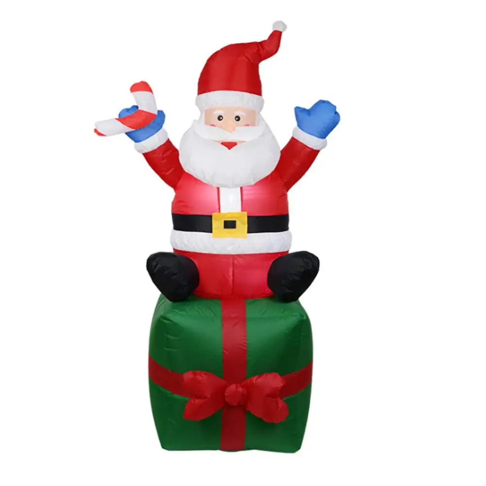 1.8M Cute Inflatable Santa Claus Christmas Outdoors Ornaments With LED Light Xmas Decorations for Xmas New Year Party Home Gard
1.8M Cute Inflatable Santa Claus Christmas Outdoors Ornaments With LED Light Xmas Decorations for Xmas New Year Party Home Gard