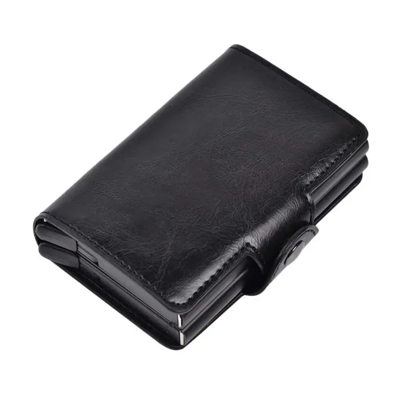 1 Pc Card Case Aluminum Black PU Leather Pop Up Card Holder Card Pouch Clutch Wallet for Travel Business Shopping
1 Pc Card Case Aluminum Black PU Leather Pop Up Card Holder Card Pouch Clutch Wallet for Travel Business Shopping