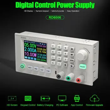 RD RD6006 RD6006W USB WiFi DC - DC Voltage Digital Current Step-down Power Supply Case Module Buck Voltage Converter 60V 5A
RD RD6006 RD6006W USB WiFi DC - DC Voltage Digital Current Step-down Power Supply Case Module Buck Voltage Converter 60V 5A