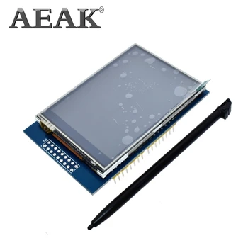 AEAK 2.8 Inch 3.3V 300mA TFT LCD Shield Touch Display Module For Arduino UNO With Resistive Touch Panel DIY Kit
AEAK 2.8 Inch 3.3V 300mA TFT LCD Shield Touch Display Module For Arduino UNO With Resistive Touch Panel DIY Kit
