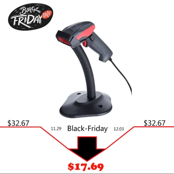 High Sensitive Handheld Portable Laser Barcode Scanner AK18 Wired 2D USB Cable Bar Code Reader for POS System Supermarket
High Sensitive Handheld Portable Laser Barcode Scanner AK18 Wired 2D USB Cable Bar Code Reader for POS System Supermarket