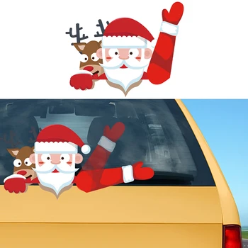 Santa Claus Car Rear Window Wiper Sticker Christmas Car Styling Funny Waving Arm Rear Windshield Decals Auto Decoration Stickers
Santa Claus Car Rear Window Wiper Sticker Christmas Car Styling Funny Waving Arm Rear Windshield Decals Auto Decoration Stickers