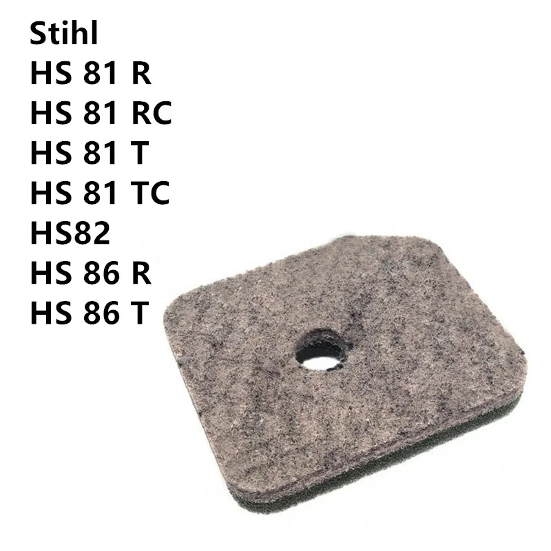 1Pcs Air Filters For Stihl HS 81 R/ HS 81 RC/ HS 81 T/ HS 81 TC/ HS82/ HS 86 R/ HS 86 T Chainsaw Hedge Trimmers Replace
1Pcs Air Filters For Stihl HS 81 R/ HS 81 RC/ HS 81 T/ HS 81 TC/ HS82/ HS 86 R/ HS 86 T Chainsaw Hedge Trimmers Replace