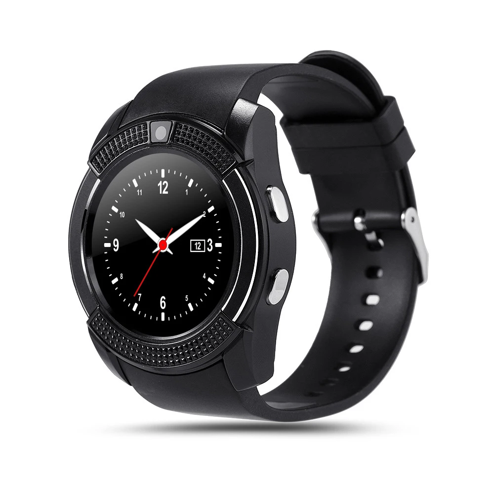 V8 Smart Watch Touch Screen Wristwatch With Camera SIM Card Slot Waterproof Sports Bluetooth Smart Watches for Android IOS New
V8 Smart Watch Touch Screen Wristwatch With Camera SIM Card Slot Waterproof Sports Bluetooth Smart Watches for Android IOS New