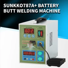 Sunkko 787A+ 220V Battery Spot Welder Pulse Welding Machine for 18650 Lithium-ion Battery Packs 0.05 - 0.2 mm
Sunkko 787A+ 220V Battery Spot Welder Pulse Welding Machine for 18650 Lithium-ion Battery Packs 0.05 - 0.2 mm