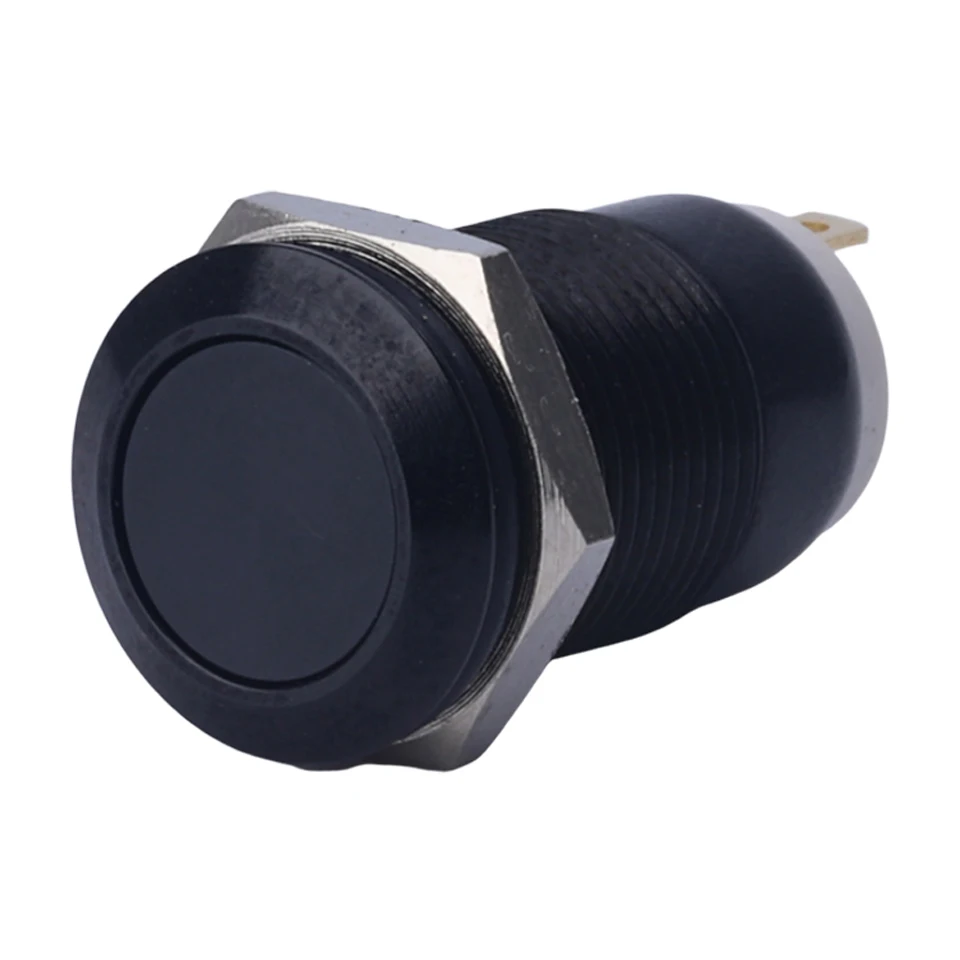 12mm Black Latching Push Button For Toy Car self-locking Switch Mini Aluminum ON OFF Switch
12mm Black Latching Push Button For Toy Car self-locking Switch Mini Aluminum ON OFF Switch