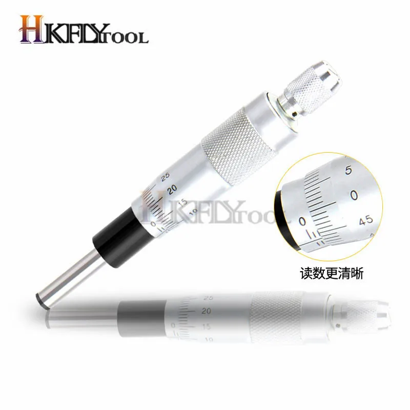 Round Needle Type Thread Micrometer Head Measurement Measure Tool 0 - 25mm Range Measuring Tool
Round Needle Type Thread Micrometer Head Measurement Measure Tool 0 - 25mm Range Measuring Tool
