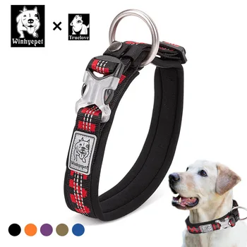 Truelove Dog Collar Reflective Soft Padded Collar Dog Training Tactical Running Embroidered Stylish Dog Collars Collier Chien
Truelove Dog Collar Reflective Soft Padded Collar Dog Training Tactical Running Embroidered Stylish Dog Collars Collier Chien