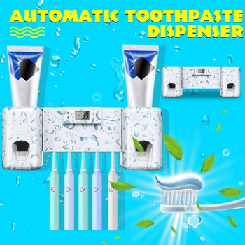 Tooth Brush Dispenser Set Toothbrush Holder Simple Space Saving Practical Home Mount Rack Bathroom Tool Set Bathroom Organizer
Tooth Brush Dispenser Set Toothbrush Holder Simple Space Saving Practical Home Mount Rack Bathroom Tool Set Bathroom Organizer