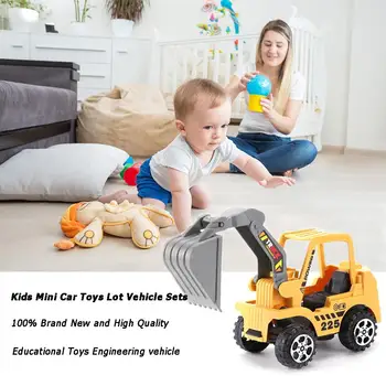 6pcs/lot Mini Car Toys Diecast Vehicle Sets Construction Bulldozer Excavator Engineering Vehicle Kit Kids Mini Engineering Car
6pcs/lot Mini Car Toys Diecast Vehicle Sets Construction Bulldozer Excavator Engineering Vehicle Kit Kids Mini Engineering Car