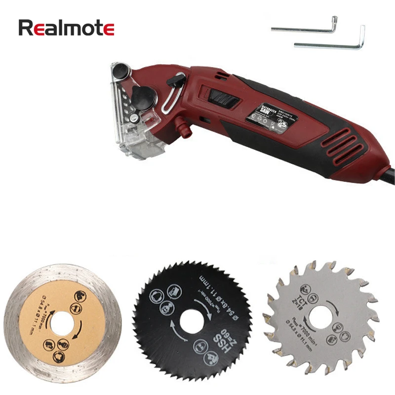 Realmote 110/220V Multifunctional Professional Mini Electric Metal Saw Cutting Machine Power Tool Set With 3pcs Saw Blade
Realmote 110/220V Multifunctional Professional Mini Electric Metal Saw Cutting Machine Power Tool Set With 3pcs Saw Blade