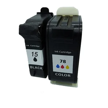 Inkjet Ink Cartridge For 15 78 15XL 78XL HP15 HP78 HP15XL HP78XL 6578D Deskjet 920c 930c 980c 1220cse Photosmart 1215 Printer
Inkjet Ink Cartridge For 15 78 15XL 78XL HP15 HP78 HP15XL HP78XL 6578D Deskjet 920c 930c 980c 1220cse Photosmart 1215 Printer