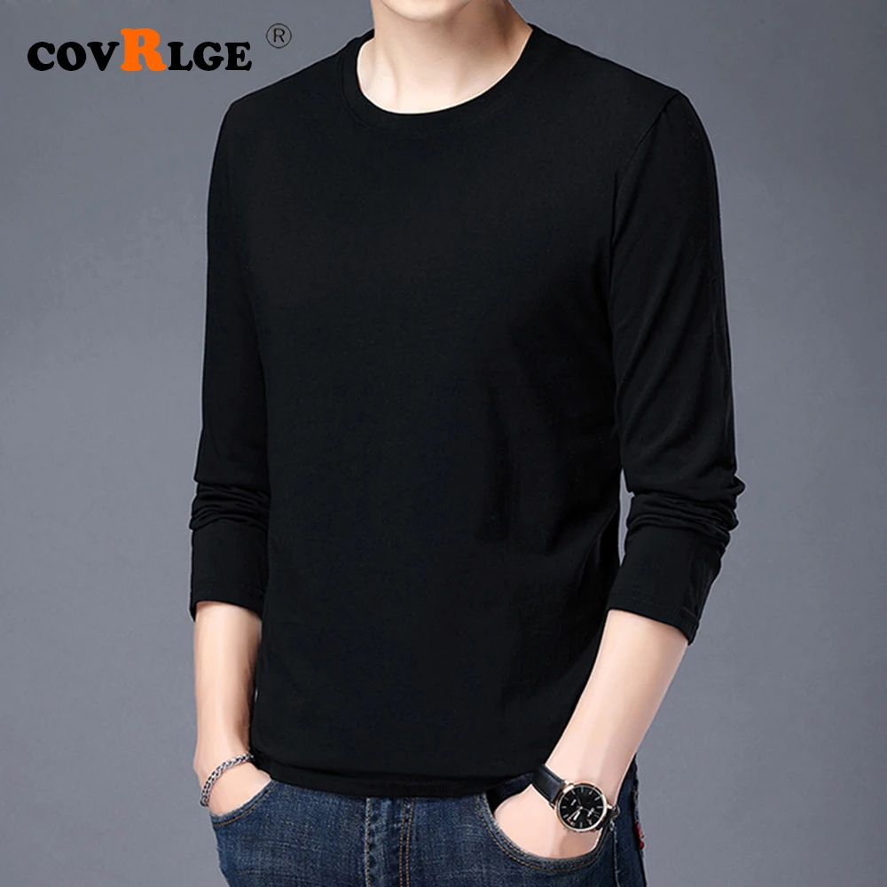 Covrlge Mens O-neck Tops New Men Fashion Solid T-shirt Spring Long Sleeve Slim Shirt Brand Clothing casual Tshirt for Man MTL120
Covrlge Mens O-neck Tops New Men Fashion Solid T-shirt Spring Long Sleeve Slim Shirt Brand Clothing casual Tshirt for Man MTL120