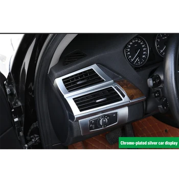 For BMW X5 E70 X6 E71 E72 2008-2013 ABS chrome Side air outlet frame 2pcs
For BMW X5 E70 X6 E71 E72 2008-2013 ABS chrome Side air outlet frame 2pcs