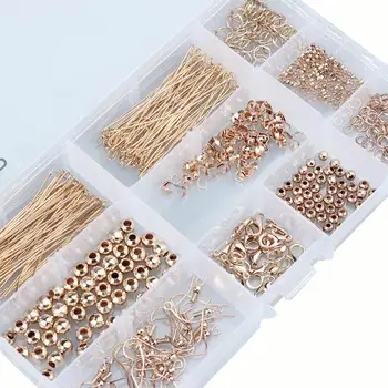 DIY Jewelry Findings Accessories Kit Box Set Ear Hook Crimp End Cap Jump Rings Lobster Clasp Pins Tools For Jewelry Making 
DIY Jewelry Findings Accessories Kit Box Set Ear Hook Crimp End Cap Jump Rings Lobster Clasp Pins Tools For Jewelry Making