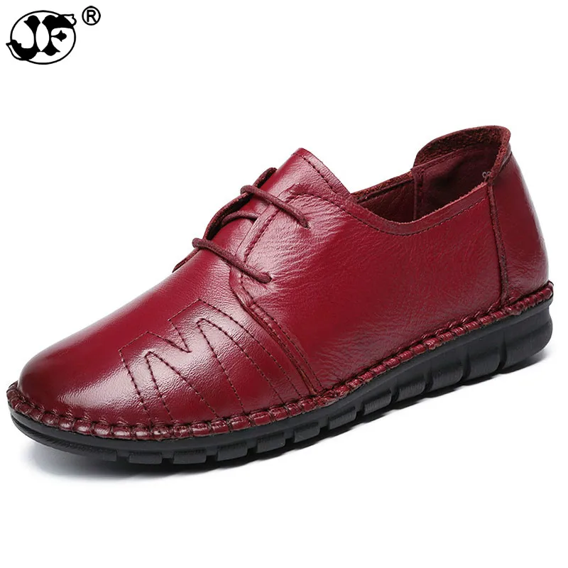 New Handmade shoe 2019 Spring Women Shoes Casual Work Driving Shoes Women Flats Round Toe Genuine Leather Flat Plus 355
New Handmade shoe 2019 Spring Women Shoes Casual Work Driving Shoes Women Flats Round Toe Genuine Leather Flat Plus 355