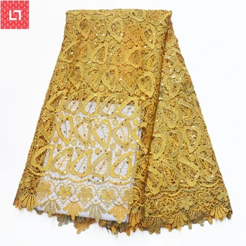 with Sequins French Tulle Mesh Lace High Quality African Lace Fabrics yellow Color Nice French Embroidery Sequins Tulle Lace
with Sequins French Tulle Mesh Lace High Quality African Lace Fabrics yellow Color Nice French Embroidery Sequins Tulle Lace