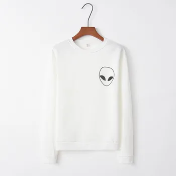 Alien white 2020 New Design Hot Sale Hoodies Sweatshirts Women Casual Kawaii Harajuku Sweat Girls European Tops Korean
Alien white 2020 New Design Hot Sale Hoodies Sweatshirts Women Casual Kawaii Harajuku Sweat Girls European Tops Korean