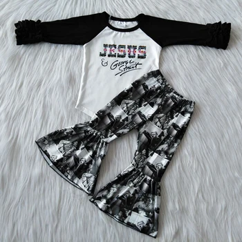 Winter Baby Girls Jesus Top + Bell Bottom Pants Set Clothes Kids Cute Johnny Cash 2pcs Children Boutique Girls Clothing Sets
Winter Baby Girls Jesus Top + Bell Bottom Pants Set Clothes Kids Cute Johnny Cash 2pcs Children Boutique Girls Clothing Sets