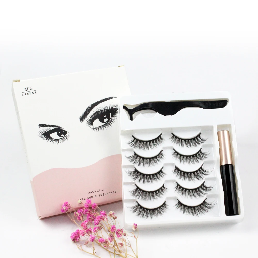 5 pair of magnetic fiber eyelash kit professional eyelash extension extension glow charming eyes
5 pair of magnetic fiber eyelash kit professional eyelash extension extension glow charming eyes