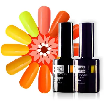 Beautilux Nail Gel Polish Summer Yellow Orange Color Collection Neon Nails Art Gels Varnish UV LED Nail Lacquer Supply 10ml
Beautilux Nail Gel Polish Summer Yellow Orange Color Collection Neon Nails Art Gels Varnish UV LED Nail Lacquer Supply 10ml