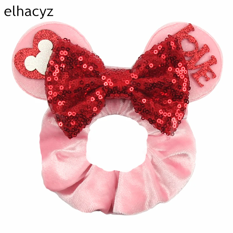NEW Valentine Festival Mouse Ears Sequin Bow Women Scrunchies Hair Band Girls Accessories Party Dating Pony Tail Holder Headband
NEW Valentine Festival Mouse Ears Sequin Bow Women Scrunchies Hair Band Girls Accessories Party Dating Pony Tail Holder Headband