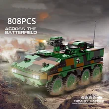 1:30 Model MOC Modern Military GTX Boxer Armored Vehicle Building Block WW2 Army Figures Bricks Toys for Children New Year Gifts
1:30 Model MOC Modern Military GTX Boxer Armored Vehicle Building Block WW2 Army Figures Bricks Toys for Children New Year Gifts