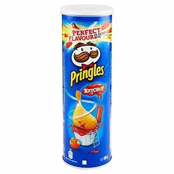 

Pringles Ketchup Crisps Potato Chips 160g