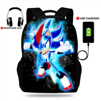 Cartoon Character School bag Sonic Printed Kids Cartoon Schoolbag For Boys Girls Battle Royale Backpack Lovely
Cartoon Character School bag Sonic Printed Kids Cartoon Schoolbag For Boys Girls Battle Royale Backpack Lovely