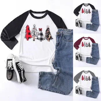New Leisure Women Christmas Tree Tops Ladies Long Sleeve Casual Pullover T Shirt Blouse Printing Jacket That Occupy Home Size 
New Leisure Women Christmas Tree Tops Ladies Long Sleeve Casual Pullover T Shirt Blouse Printing Jacket That Occupy Home Size