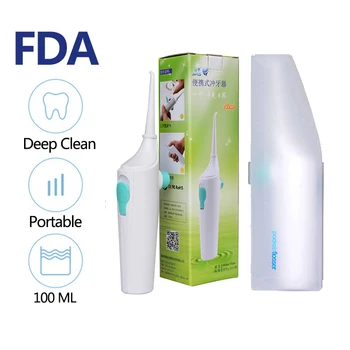 100ml Handle Oral Irrigator Water Dental Flosser Water Jet Toothpick Nasal Irrigator Waterpulse Teeth Cleaner Toothbrush Flosser
100ml Handle Oral Irrigator Water Dental Flosser Water Jet Toothpick Nasal Irrigator Waterpulse Teeth Cleaner Toothbrush Flosser