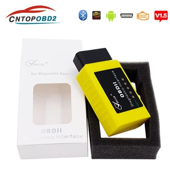 Viecar ELM 327 V1.5 Bluetooth Viecar 2.0 Scanner ODB2 For Android Torque Car Code Scanner OBDII Car Diagnostic Tool
Viecar ELM 327 V1.5 Bluetooth Viecar 2.0 Scanner ODB2 For Android Torque Car Code Scanner OBDII Car Diagnostic Tool