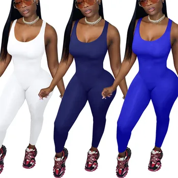 Multicolor stretch jumpsuit women European and American new style hot spot
Multicolor stretch jumpsuit women European and American new style hot spot