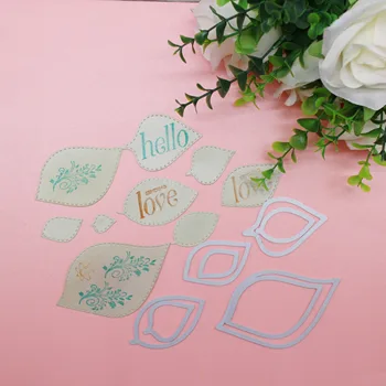 9pcs leaves peach leaf shape metal carbon steel material cutting die used for scrapbooking craft die DIY card making template
9pcs leaves peach leaf shape metal carbon steel material cutting die used for scrapbooking craft die DIY card making template