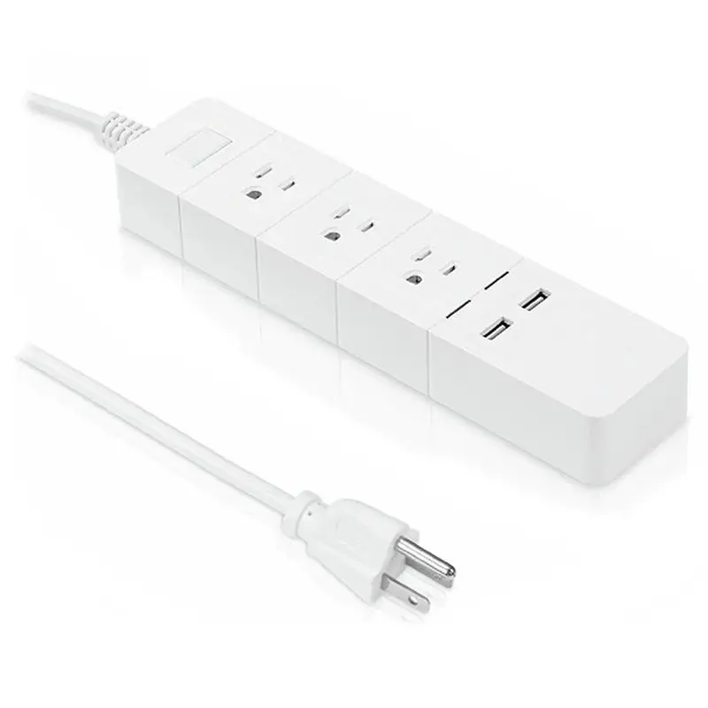 Wi-Fi Smart Power Strip, Amazon Alexa, Google Assistant & IFTTT Supported, APP Remote Control, With 3 Smart AC Outlets and 2 USB
Wi-Fi Smart Power Strip, Amazon Alexa, Google Assistant & IFTTT Supported, APP Remote Control, With 3 Smart AC Outlets and 2 USB