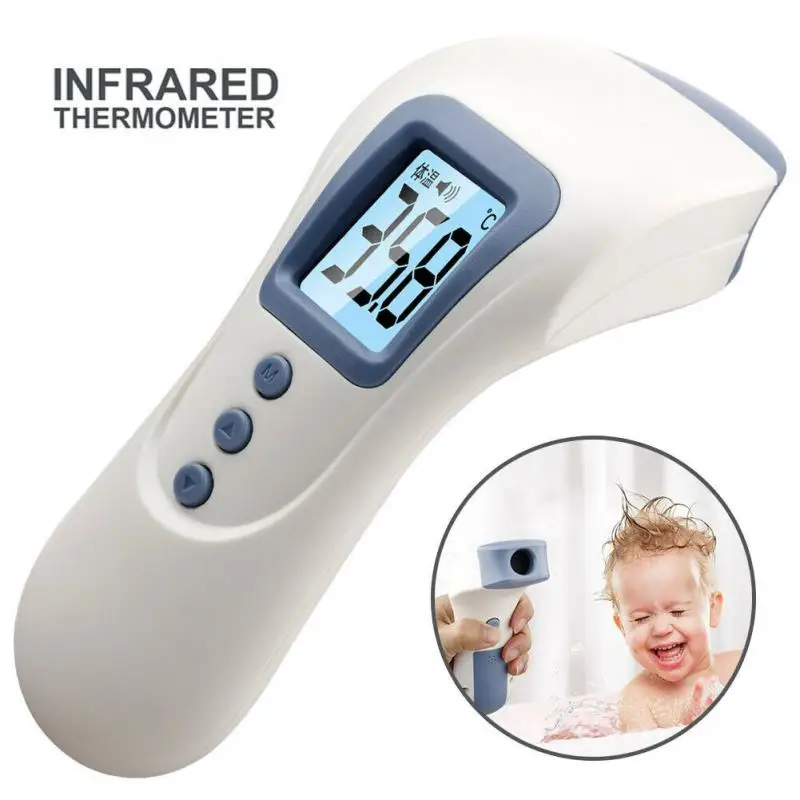 Intelligent Thermometer Portable Baby Kid Health Non-contact Body Temperature Measurement Handheld Infrared Forehead Thermometer
Intelligent Thermometer Portable Baby Kid Health Non-contact Body Temperature Measurement Handheld Infrared Forehead Thermometer