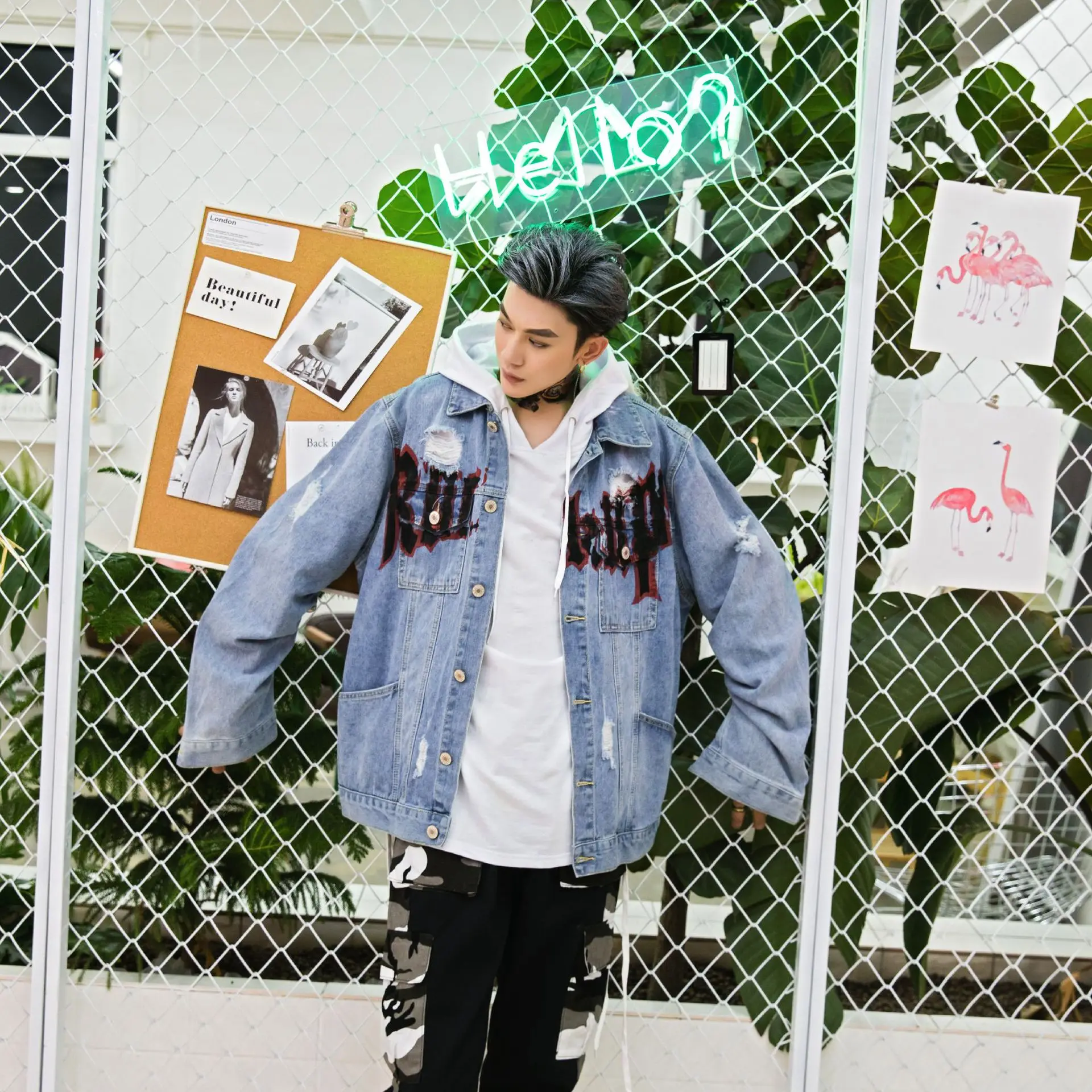 2018 New Style Men Jacket Europe And America High Street Origional Printed Letter Jacket Cardigan Coat High Quality Men's
2018 New Style Men Jacket Europe And America High Street Origional Printed Letter Jacket Cardigan Coat High Quality Men's