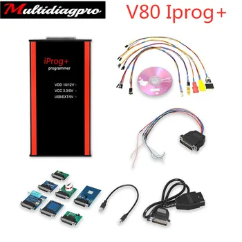 V80 Iprog+ Pro Key Programmer Support IMMO + Mileage Correction + Airbag Reset With
V80 Iprog+ Pro Key Programmer Support IMMO + Mileage Correction + Airbag Reset With