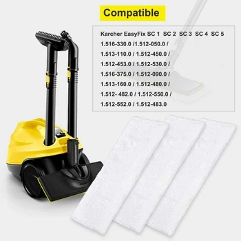 For Karcher EasyFix SC2 Cloth Pads SC4 SC5 Steam Cleaner Reusable Washable Set Replacement
For Karcher EasyFix SC2 Cloth Pads SC4 SC5 Steam Cleaner Reusable Washable Set Replacement