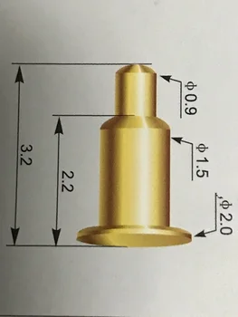 Current Needle 2.0x3.2mm Battery Pin Pogo Pin Needle Spring Conducting Needle Test Probe
Current Needle 2.0x3.2mm Battery Pin Pogo Pin Needle Spring Conducting Needle Test Probe