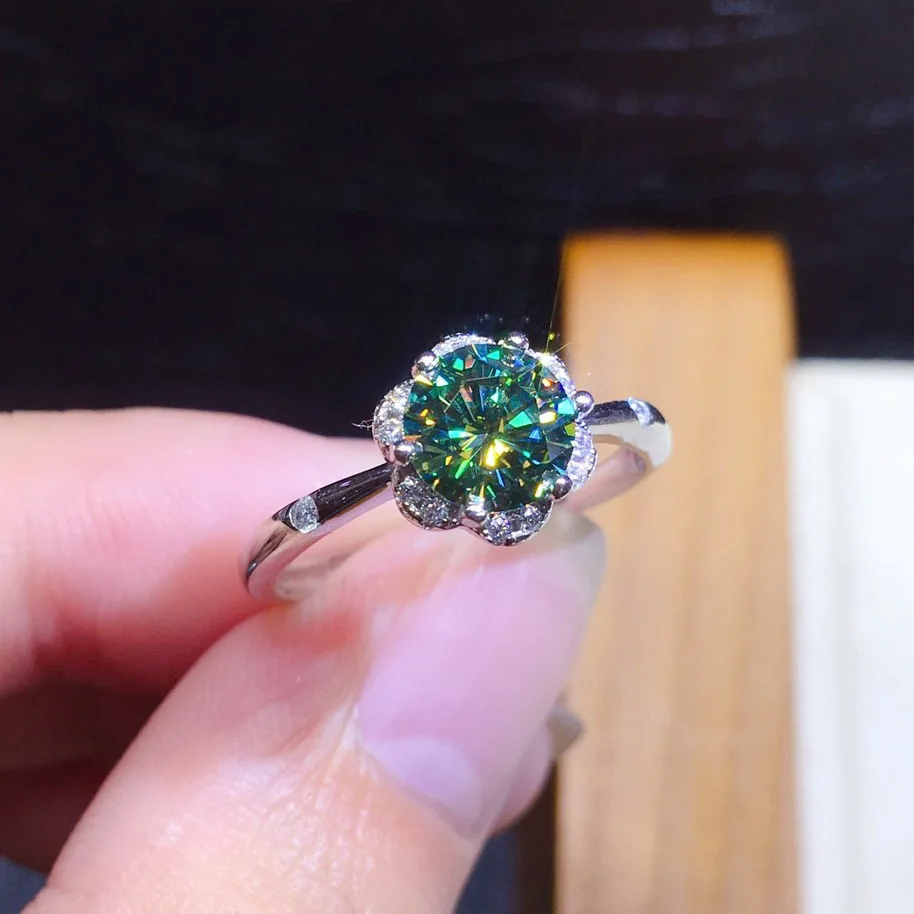 Fashion Super Fine Silver Color Crystal Flower Ring Blue Green Zircon Women's Wedding Ring Engagement Fine Jewelry Lover's Gifts
Fashion Super Fine Silver Color Crystal Flower Ring Blue Green Zircon Women's Wedding Ring Engagement Fine Jewelry Lover's Gifts