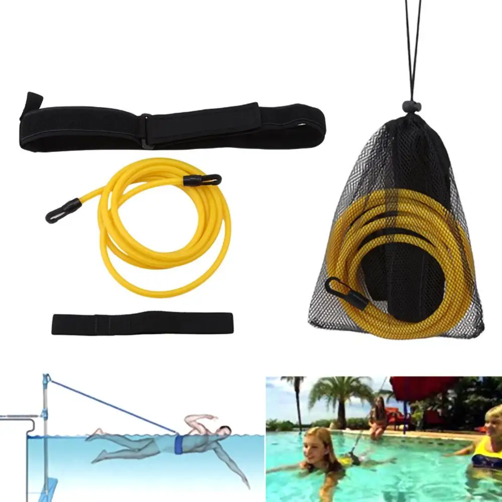 4m Swim Training Resistance Band Set with Adjustable Neoprene Belt Elastic Latex Bungee Cords Tether for Adult Kids Pool Swimmin
4m Swim Training Resistance Band Set with Adjustable Neoprene Belt Elastic Latex Bungee Cords Tether for Adult Kids Pool Swimmin