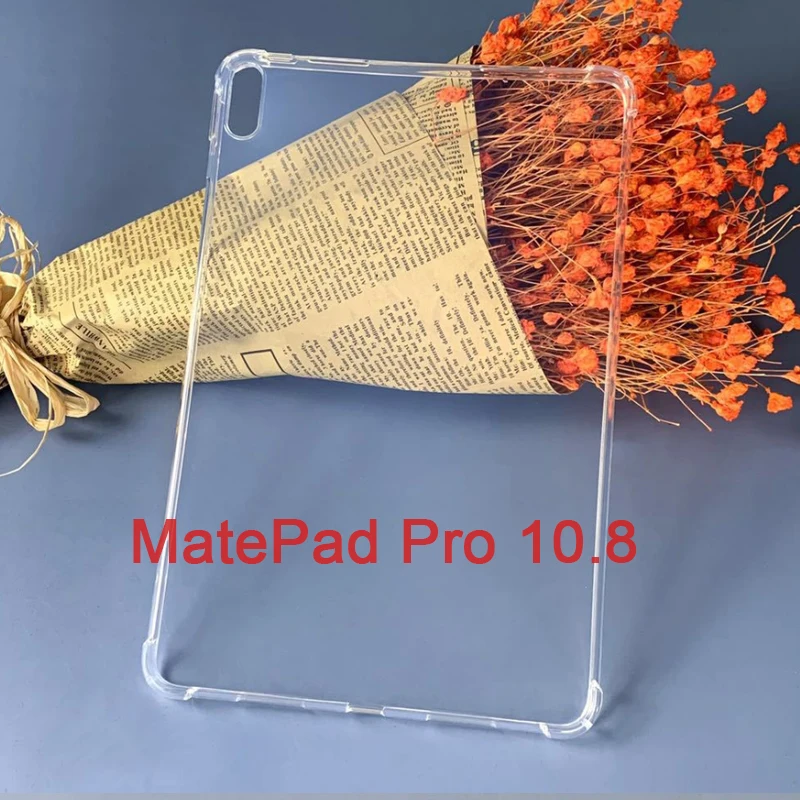 Anti-Knock Transparent Case For Huawei MatePad Pro 10.8 2019 MRX-W09 MRX-AL09 10.8 inch Soft TPU Protective Back Cover
Anti-Knock Transparent Case For Huawei MatePad Pro 10.8 2019 MRX-W09 MRX-AL09 10.8 inch Soft TPU Protective Back Cover