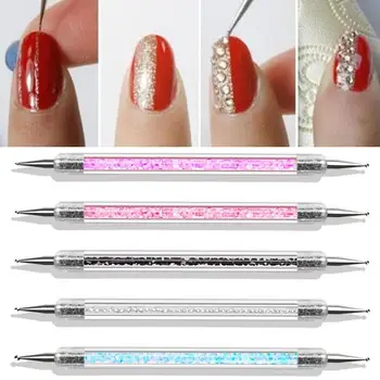 5Pcs Set Nail Art Dotting Pen UV Gel Painting Acrylic Salon Decoration Brush Rhinestones Manicure Kit Way Handle Tools Crys B4R4
5Pcs Set Nail Art Dotting Pen UV Gel Painting Acrylic Salon Decoration Brush Rhinestones Manicure Kit Way Handle Tools Crys B4R4