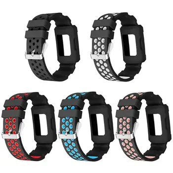 Wristband Replacement Silicone Double Color Watch Strap for Samsung Gear Fit 2 Fit2 Pro SM-R360 SM R350 Sport
Wristband Replacement Silicone Double Color Watch Strap for Samsung Gear Fit 2 Fit2 Pro SM-R360 SM R350 Sport