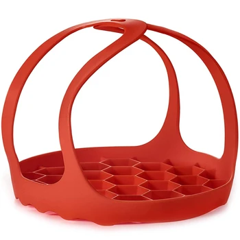 Silicone Sling Lifter Accessories Compatible with Instant Pot 6 Qt and 8 Qt, and Other Brand Pressure Cookers, Red
Silicone Sling Lifter Accessories Compatible with Instant Pot 6 Qt and 8 Qt, and Other Brand Pressure Cookers, Red