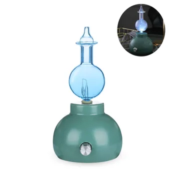 Green Glass CeramicAromatherapy Air Fog Nebulizer Humidifier Pure Essential Oils Diffuser with LED for Home Badroom Living Room
Green Glass CeramicAromatherapy Air Fog Nebulizer Humidifier Pure Essential Oils Diffuser with LED for Home Badroom Living Room