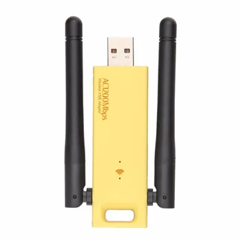 Wireless USB Adapter 1200mbps Dual Band 5ghz 2.4ghz Adapter 802.11ac RTL8812AU Chipset Aerial Dongle Mini USB Network Card EDUP
Wireless USB Adapter 1200mbps Dual Band 5ghz 2.4ghz Adapter 802.11ac RTL8812AU Chipset Aerial Dongle Mini USB Network Card EDUP