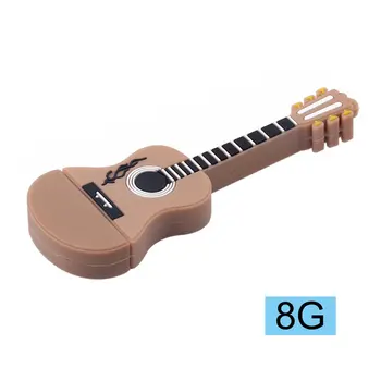 Novelty Musical Brown Guitar Shape Silicone Mini USB Flash Drive Pen Stick Plug and Play Flash Memory Storage USB Office
Novelty Musical Brown Guitar Shape Silicone Mini USB Flash Drive Pen Stick Plug and Play Flash Memory Storage USB Office
