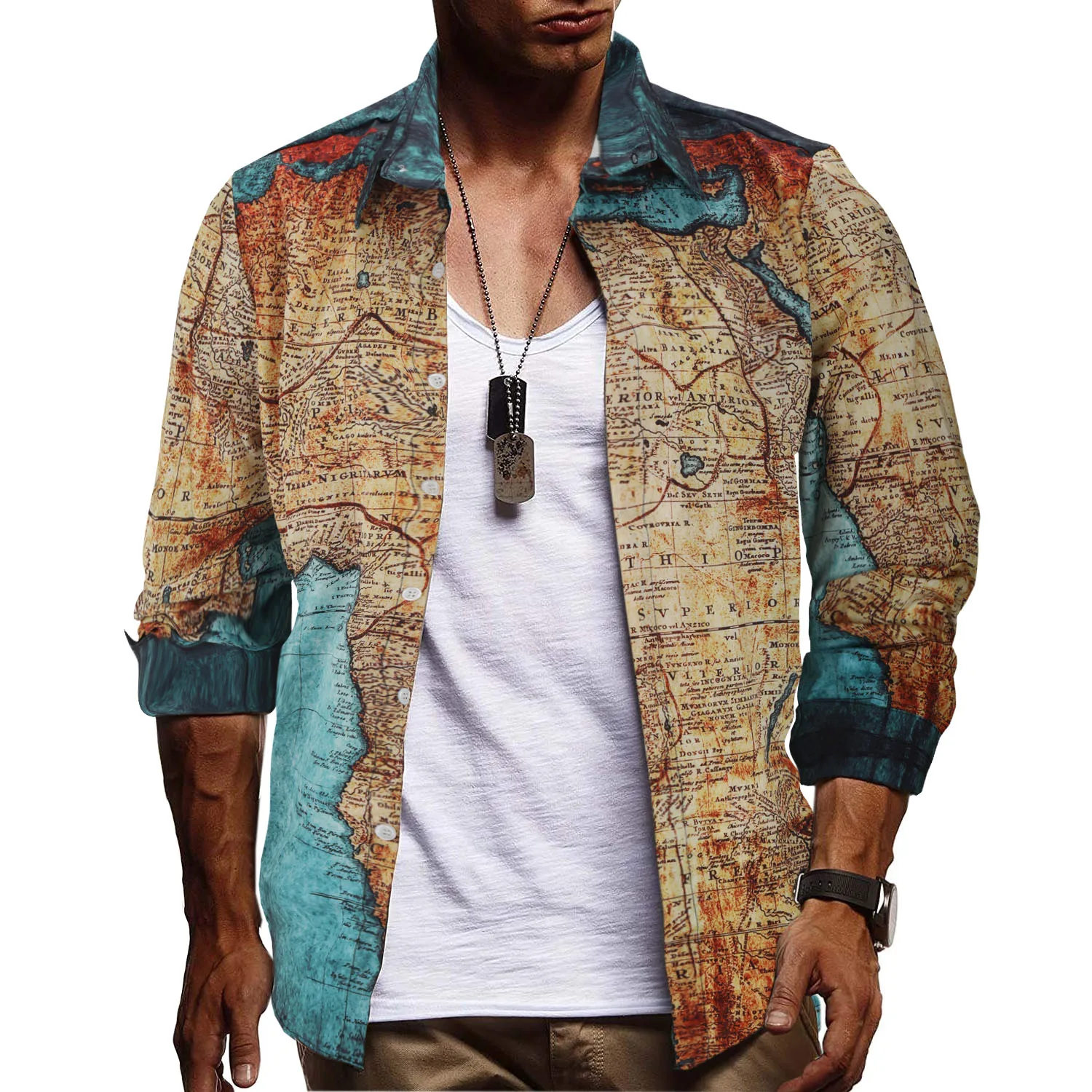 fashion map 3d-printed slim fit dress shirt men eu size 3xl casual long sleeve cotton men shirt
fashion map 3d-printed slim fit dress shirt men eu size 3xl casual long sleeve cotton men shirt